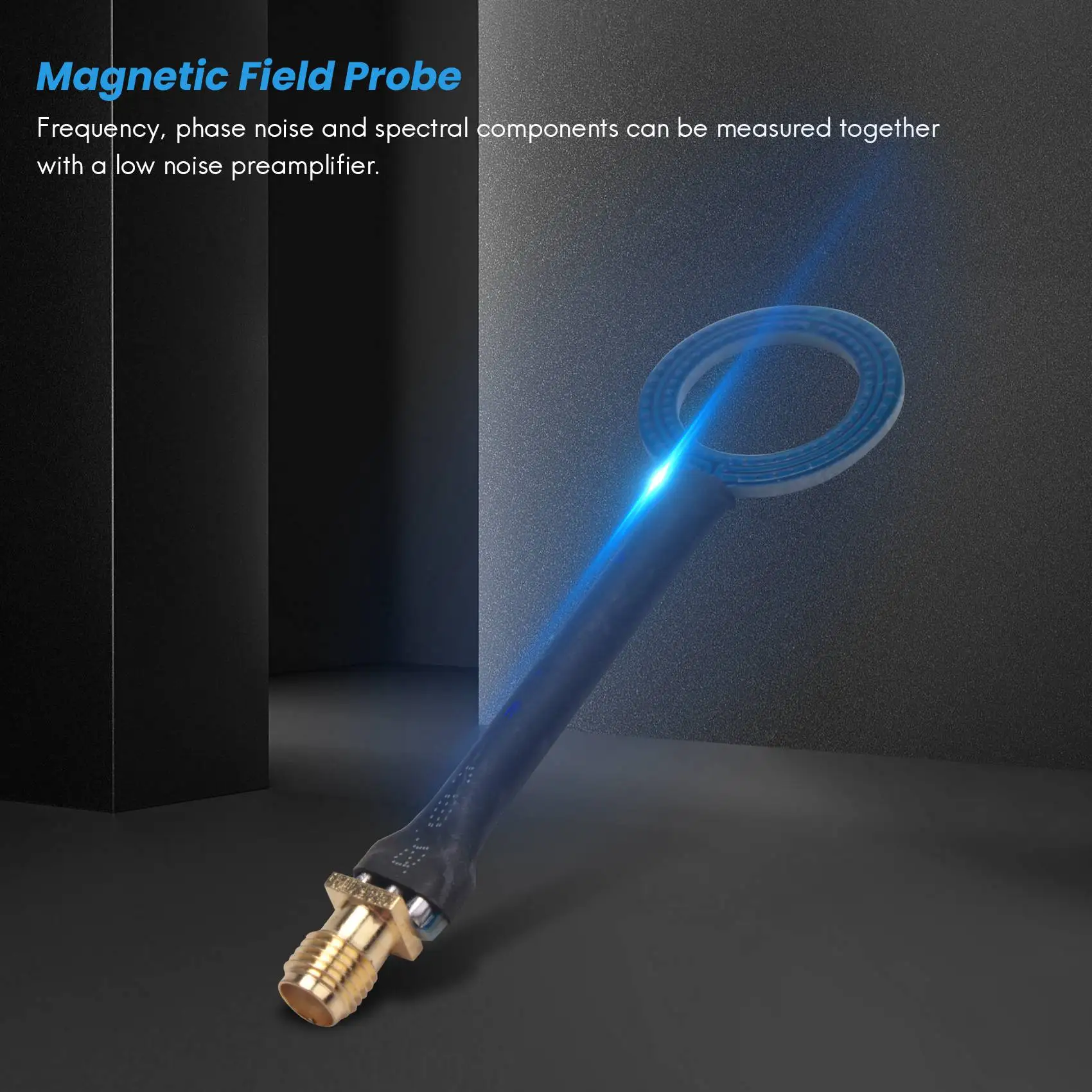 5PCS Magnetic Field Antenna,EMC EMI Near Field Probe Conduction and Radiation Correction Magnetic Probe
