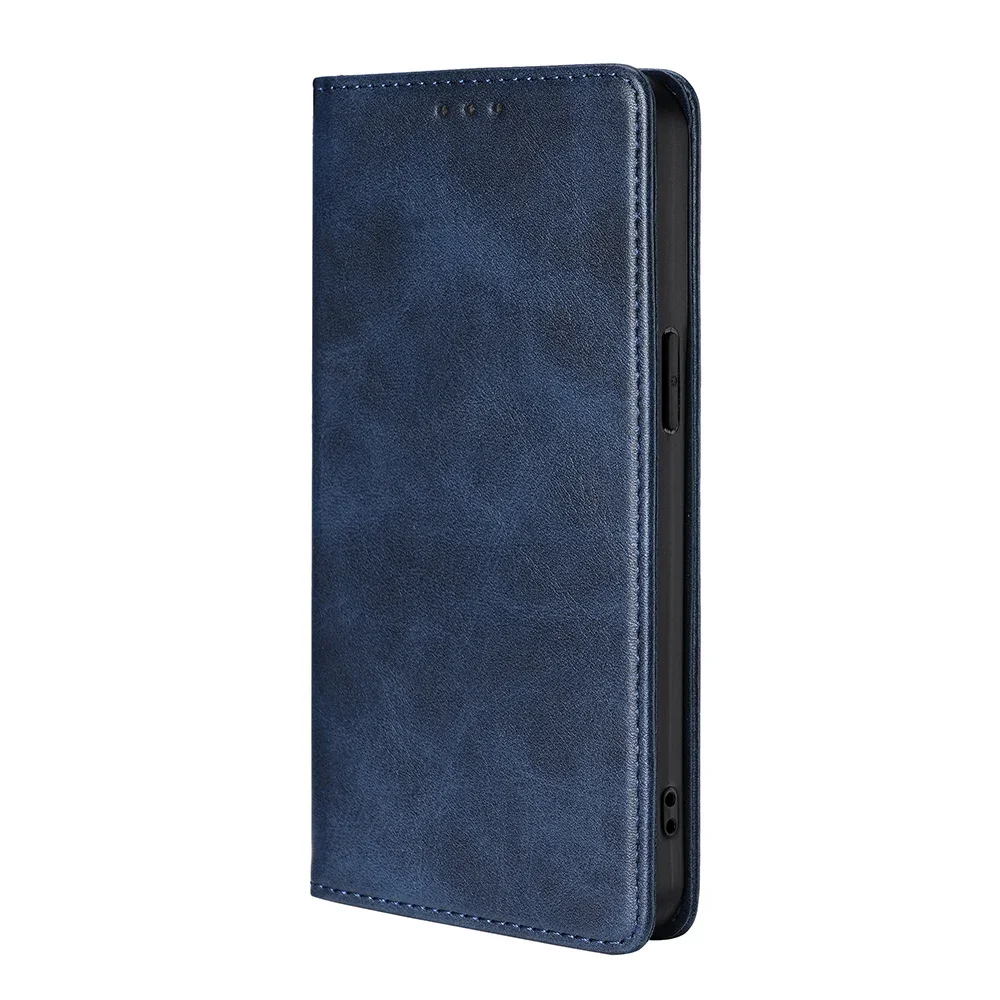 Leather Flip Wallet Phone Case with Card Slots - Premium Protection Cover