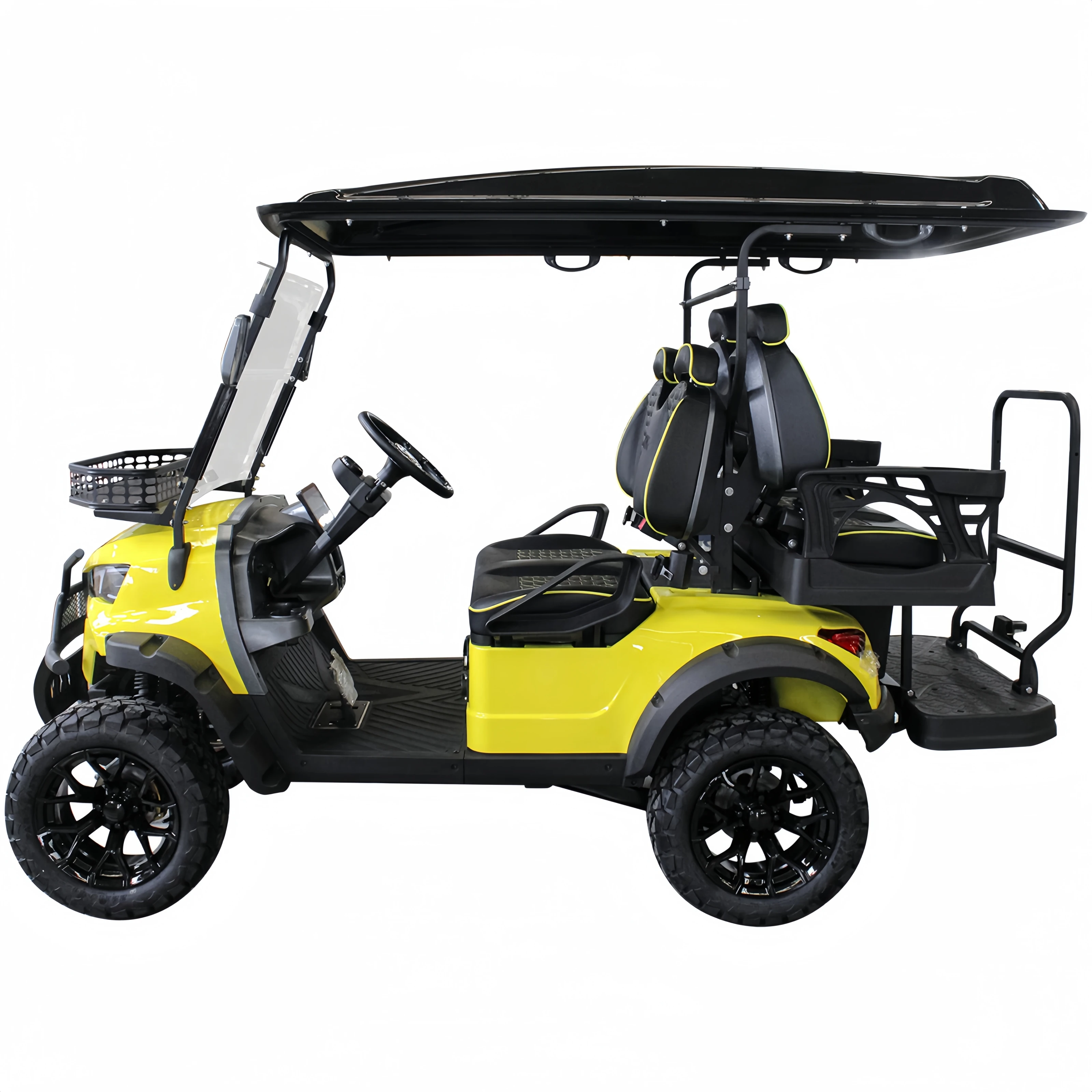 Lifted 2 4 6 Seat Electric Lithium Battery Golf Cart Hunting Golf Buggy car with DOT EEC