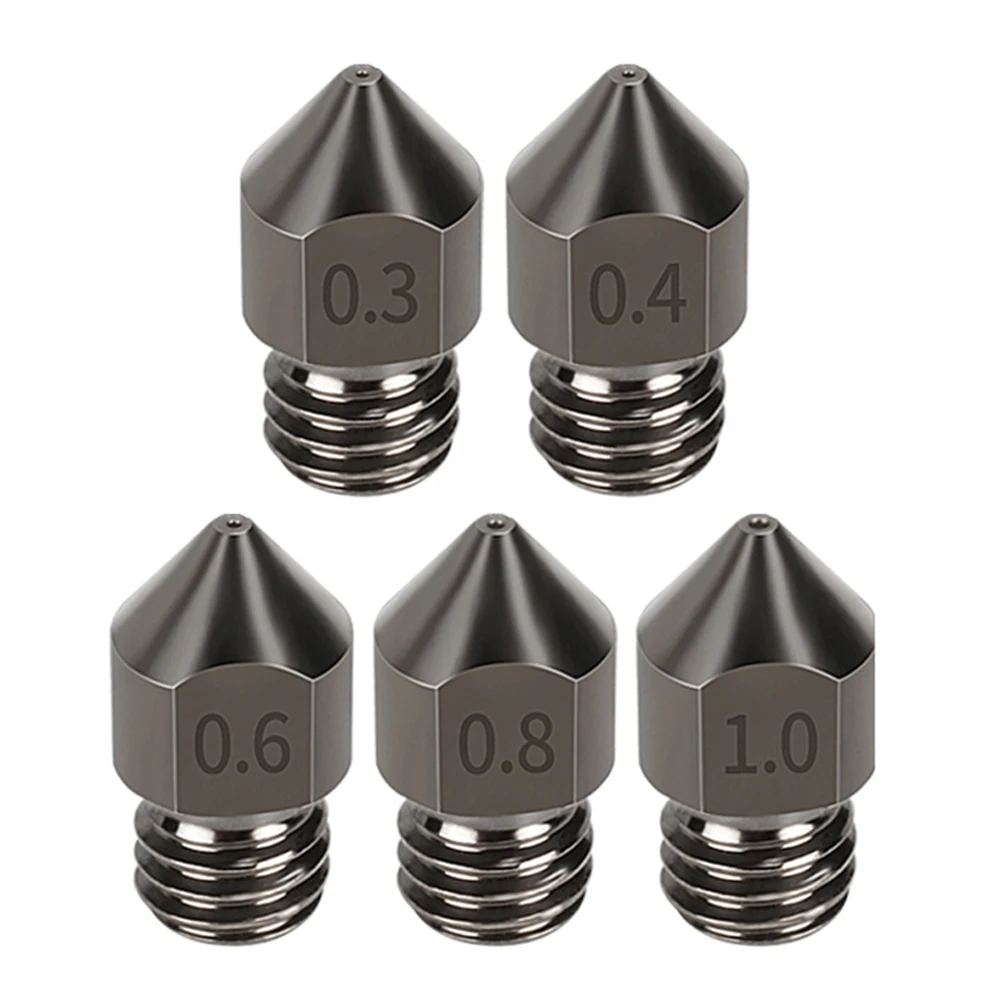MK8 Creality Düse Für 3D Drucker Ender, CR10 Tronxy Nozzle 1,75mm 0,4mm