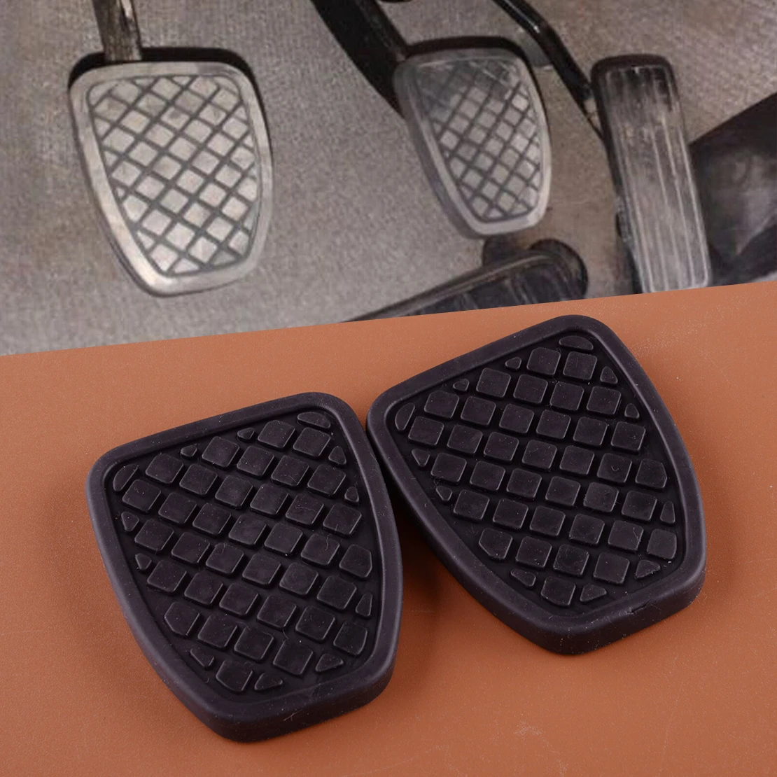 Brake & Clutch Pedal Pads Fit for Subaru Legacy Impreza WRX Outback