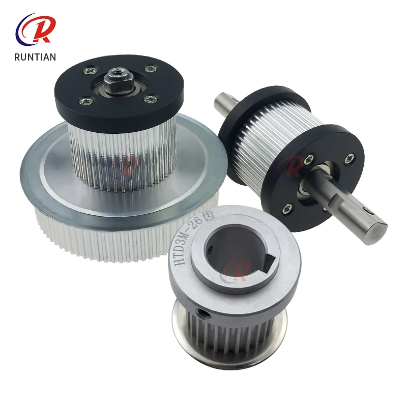 

Motor pulley for Fortune uv flat printer 46/84teeth double gear 26teeth motor gear Fortune printer spare parts Driving wheel