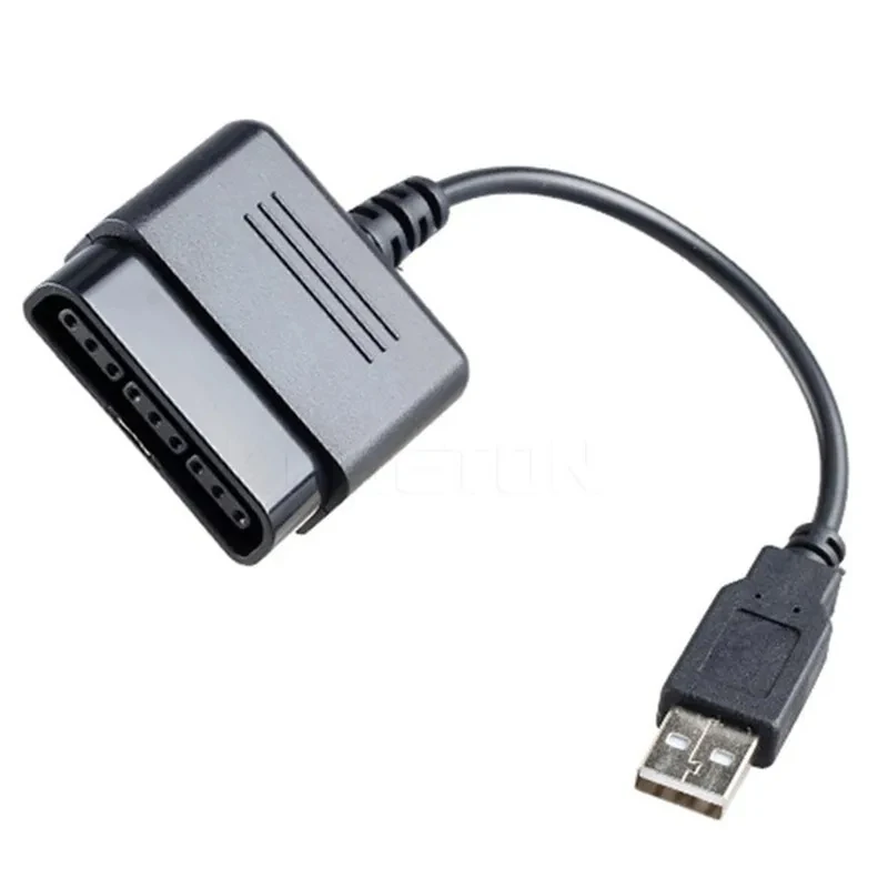  PS1 PS2 플레이스테이션 듀얼쇼크 2 조이패드 게임 패드, PC USB 게임 컨트롤러 어댑터 컨버터 케이블, 드라이버 없음