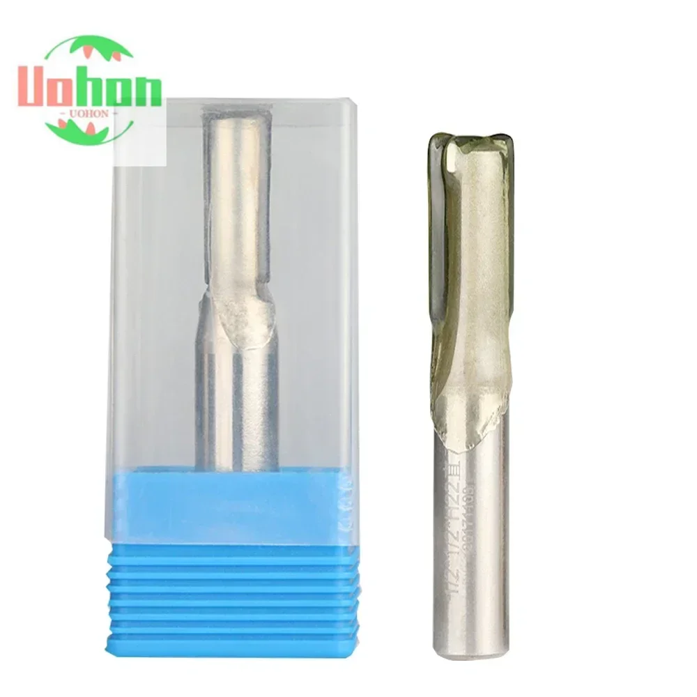 

PCD straight bit Diamond milling cutter double-edged straight router bit melamine board HPL calcium silicate board MDF