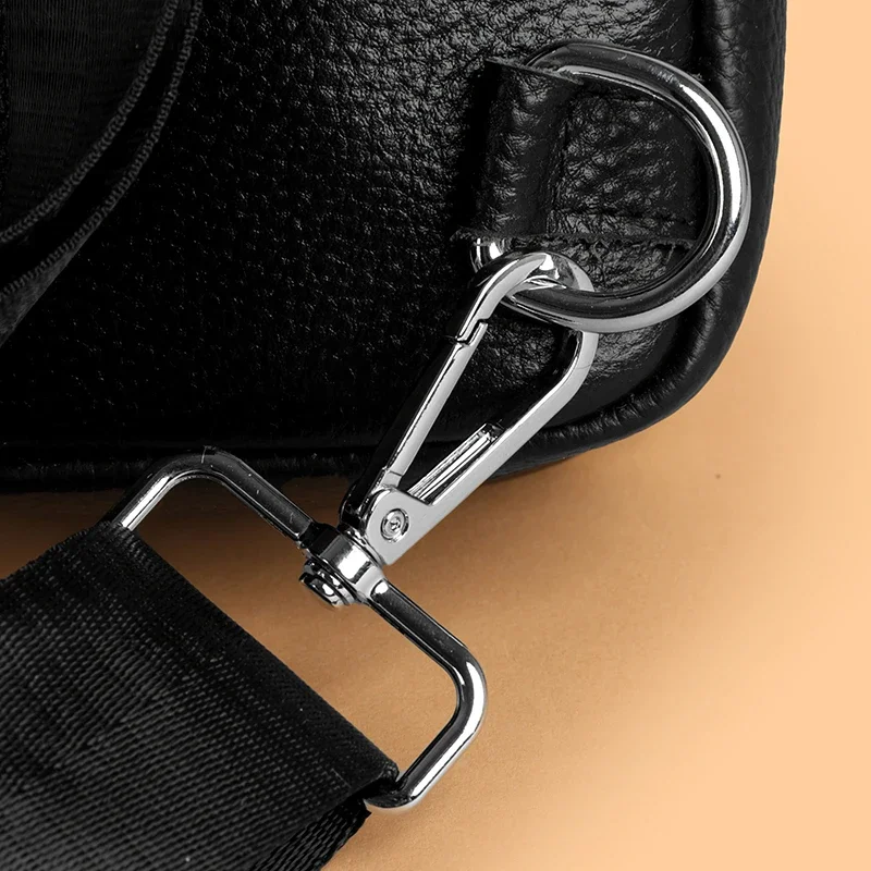 Borsa a tracolla da donna Luury in vera pelle, borsa a spalla alla moda, borsa a tracolla per il tempo libero e i viaggi._voghion.com