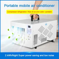 Mobile Small Air Conditioner Refrigerator mini air conditioner mosquito net desktop mini refrigerator pet cooling 1