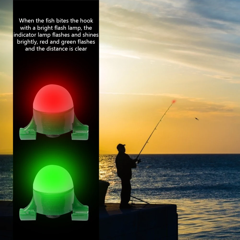 Bite Device Fishing Alarm Rod Tip Carp Night Fishing Tools LED Fishing Alarm Compression Resistance Outdoor Fishing