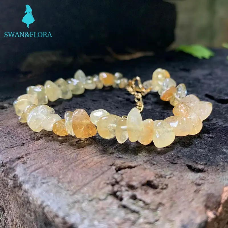 Citrine Bracelet Natural Stone | Natural Stone Bracelet