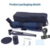 25-75x70 Zoom Spotting Scope HD Monocular High Magnification Waterproof Telescope W/Table Tripod For Birding Hunting Traveling 6
