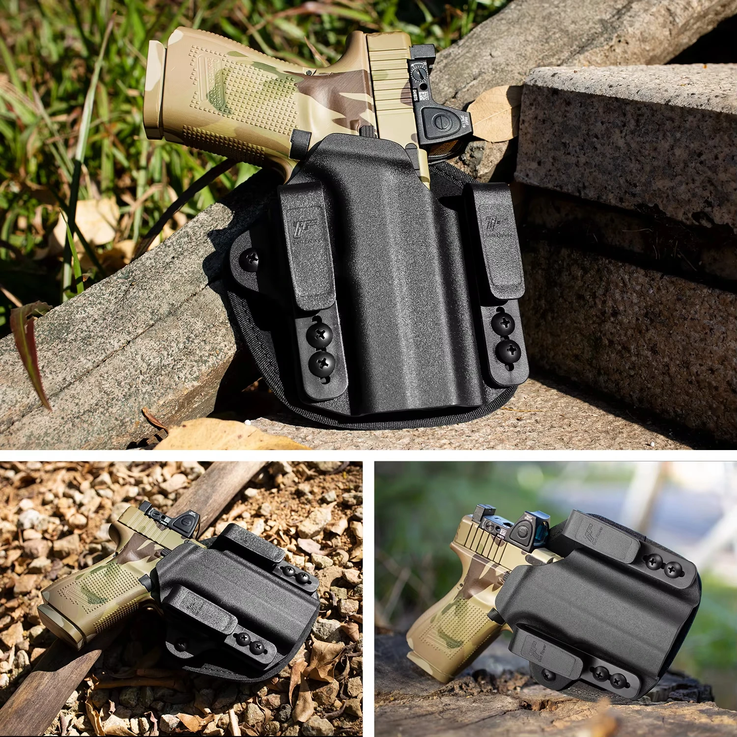 Kydex and Nylon Hybrid Universal Holster for G19 G17 M&P Shield and Similar Right Left Hand pistol holster gun holster hunting holster