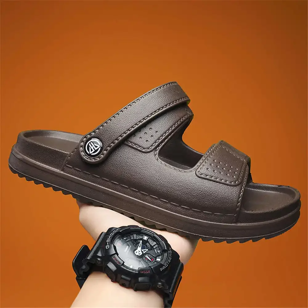 

Мужские сандалии для пляжа и ванны, брендовые роскошные босоножки для гольфа, спортивные шлепанцы, роскошный дизайн, размер 45