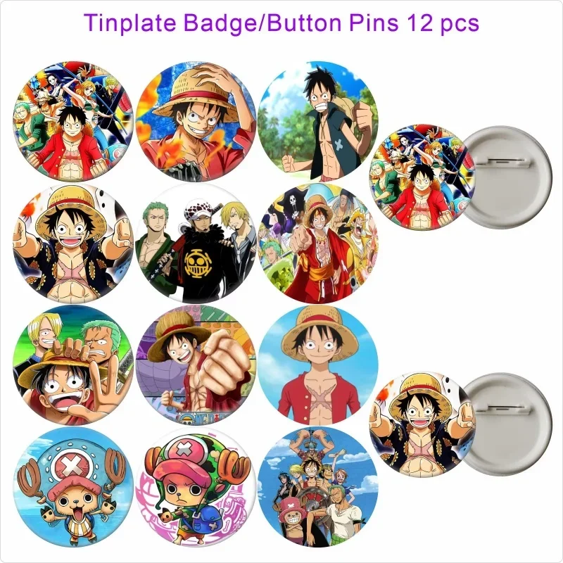 One Piece Birthday Party Favors: Collectible Gifts & Slap Bracelets for Kids' Goodie Bags and Decorations