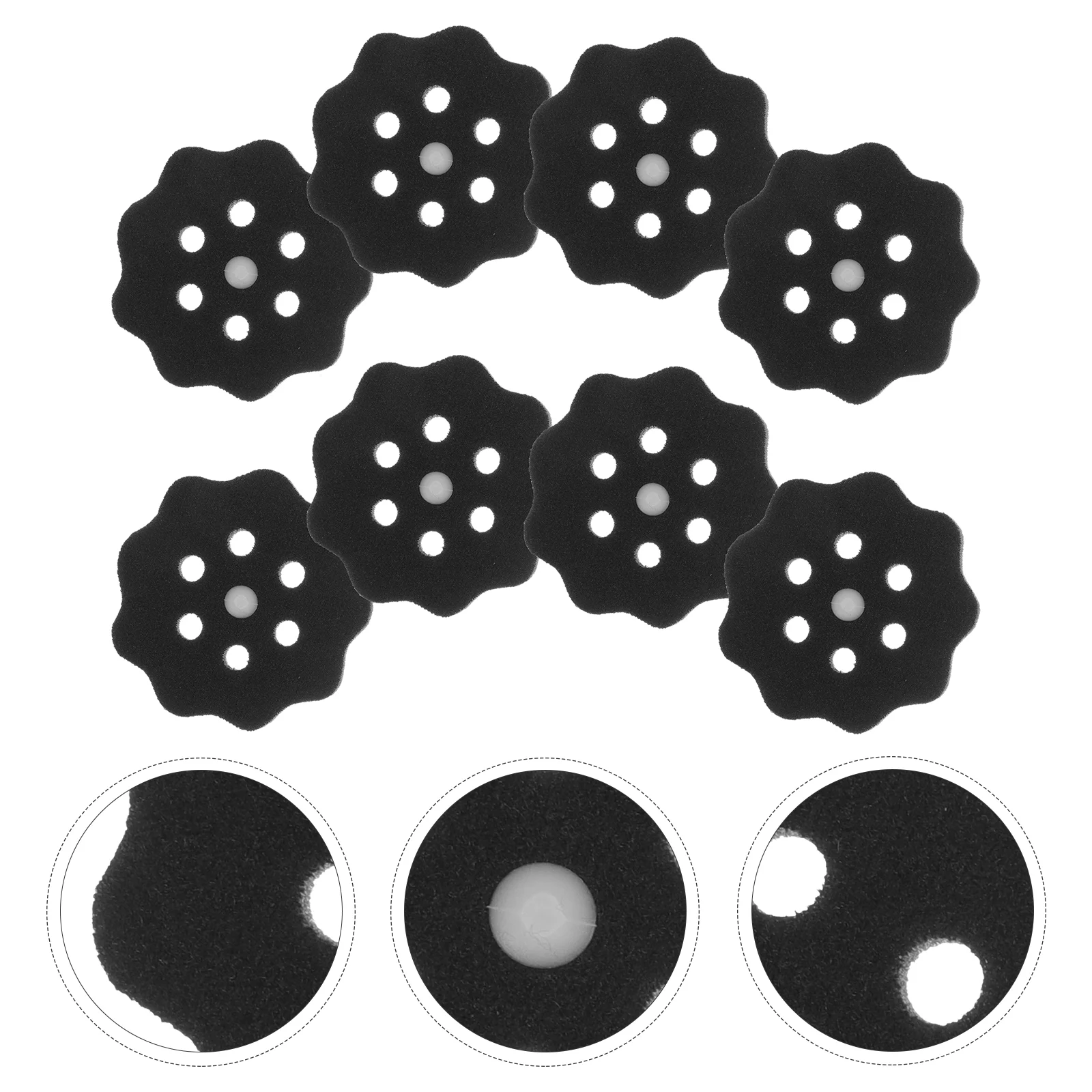 

10 Pcs Head Pad Hat Liner for Construction Men Bump Caps Insert Sponge Hard Accessories Safety Liners