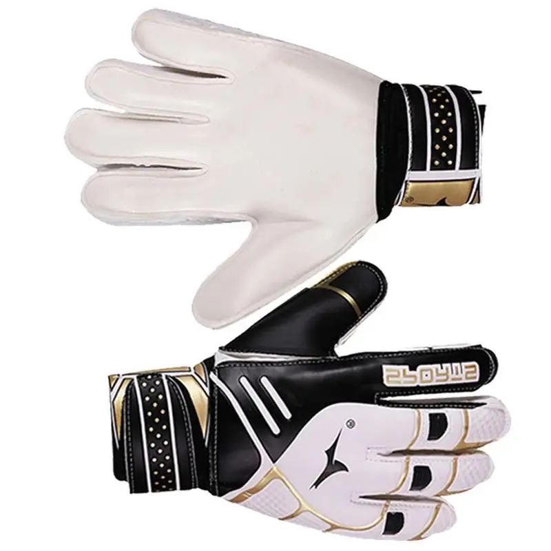 

Goalie Goalkeeper Gloves Anti-Slip Goalkeeper Gloves Strong Grip High-Performance Goalkeeper Gloves to Prevent Injuries Durable