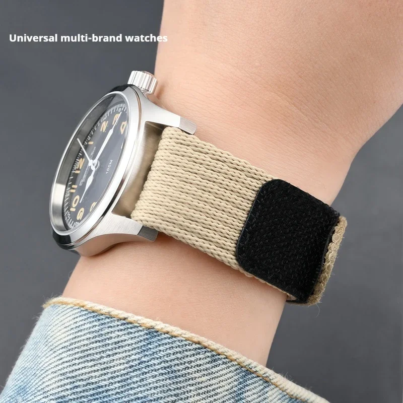 Nylon Stripe Waterproof Sport Watch Band Strap and Bracelet