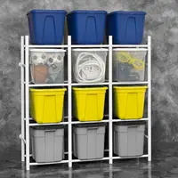 Bin Warehouse Rack - 12 Totes Compact 2