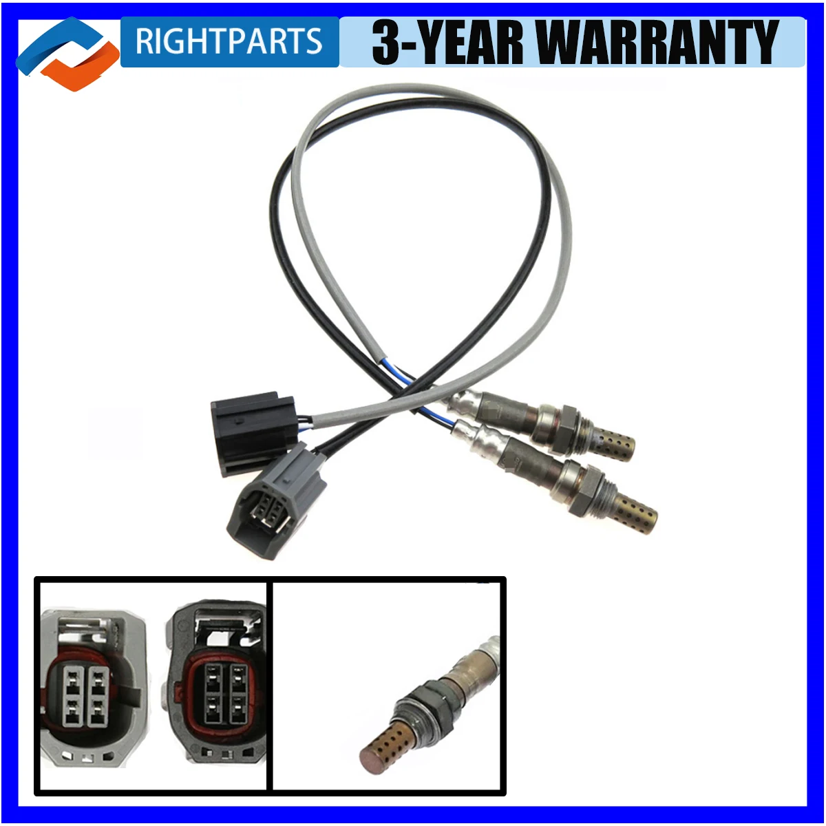 Z601-18-861 Z602-18-861 Front+Rear Lambda Oxygen Sensor For