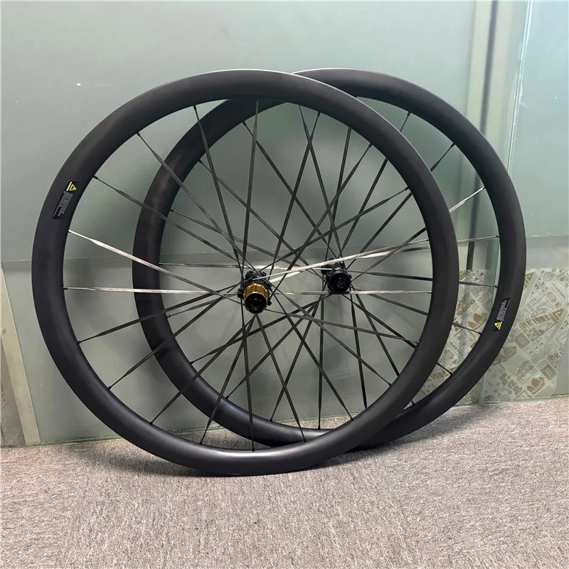 Rujixu Rodas 700c Ultraleve Carbono 38/50mm Freio a Disco 1150g