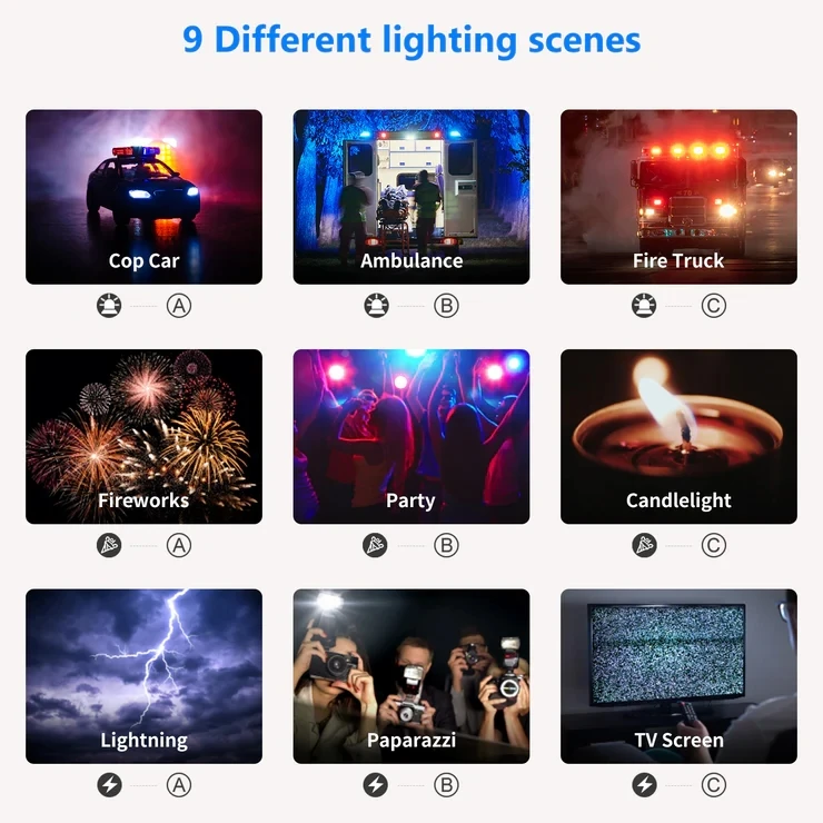Neeer 660 PRO RGB LED 비디오 조명, 게임, 스트리밍, 유튜브, Webex, 방송, 웹 컨퍼런스, 사진용, 앱 제어