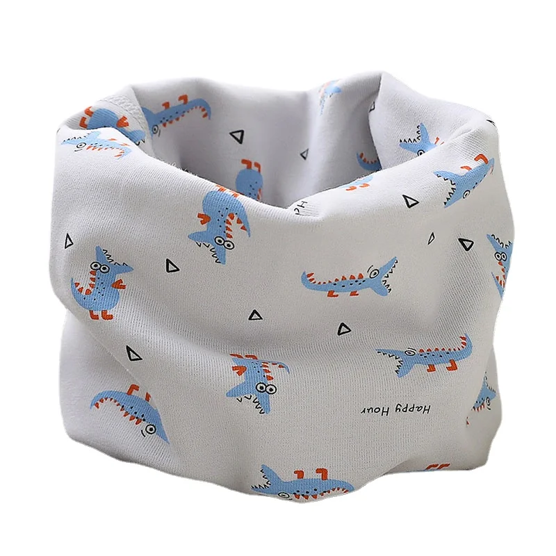 Spring Autumn Winter Baby Scarf for Boys Girls Infant Scarves Children's Cotton Scarf Kids Warm O Ring Magic Neckerchief