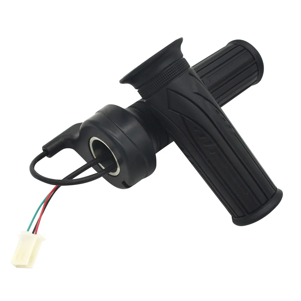 전기 자전거 가속 핸들용 트위스트 스로틀 가속기, 전기 자전거 수리 액세서리, 12V-80V, 2 개