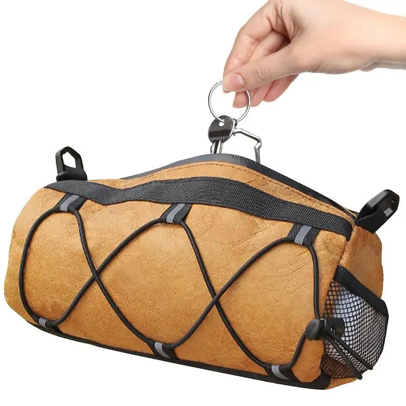 

Bicycle Frame Bag Bike Pouch Handlebar Bag Large Capacity Bike Saddle Bag Waterproof Storage Pouch Cycling Bag Shoulder Bag For