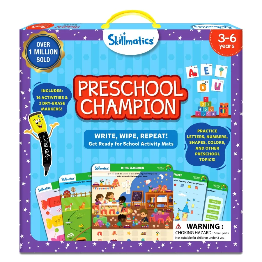 Interactive Reusable Educational Activity Mats for Kids