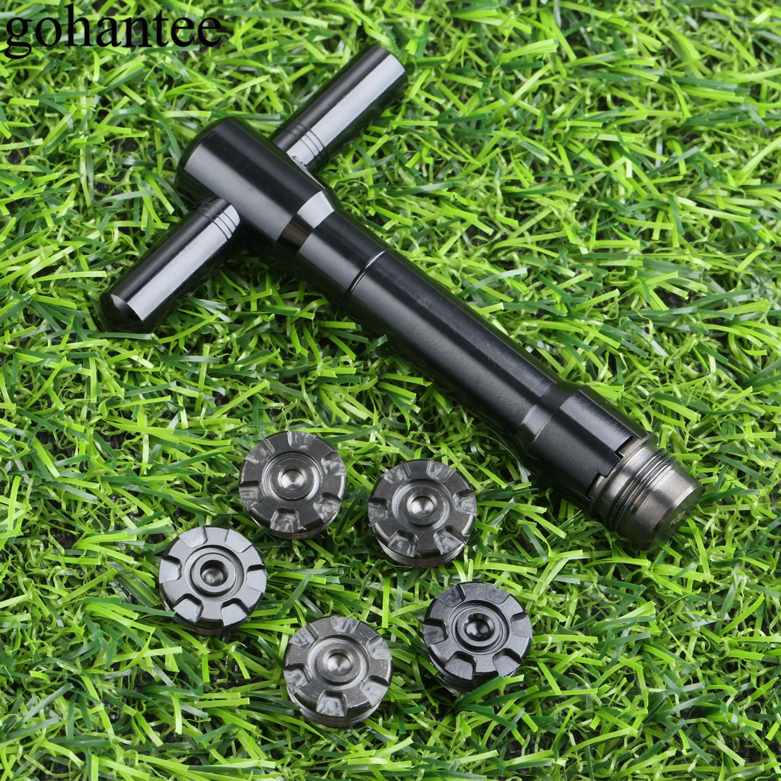 Gohantee Golf Sostituzione Del Peso Per Ping G25 Driver Fairway Wood Hybrid (6 Pezzi Pesi 2.5G/4G/5.5G/7G/8.5G/10G Con 1 Chiave Inglese)