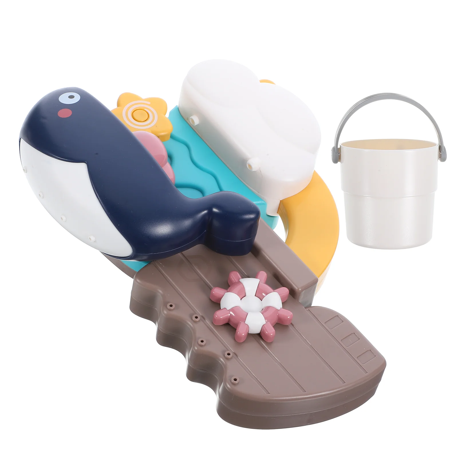 

Baby Bath Toy Game Waterfall Effect Showering Plaything Shower Bath Baby Toy for 1 2 3+ Year Old