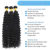 14A Deep Wave Bundles Human Hair 22 24 26 Inch Full and Silky 100% Unprocessed Brazilian Virgin Human Hair Extensions #1B 2