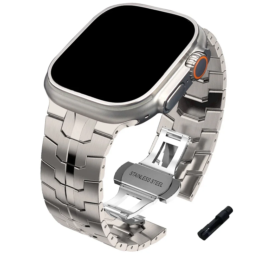 Stainless Steel Metal Strap Bracelet