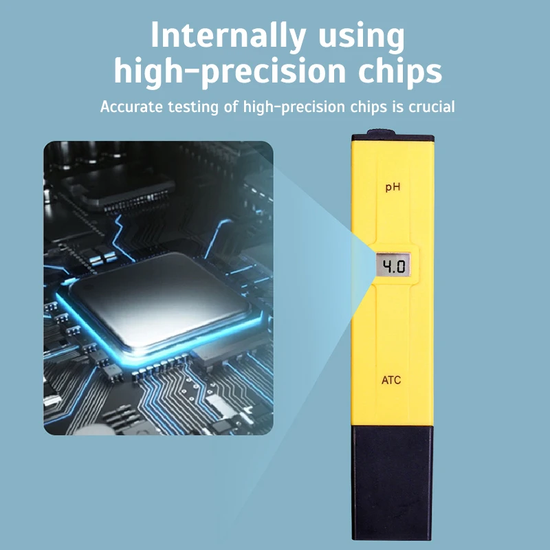 PH Meter Digital PH Tester Water Quality Testers Acidity Measure Device Water Pool Aquarium Hydroponics Home Brew 0-14pH