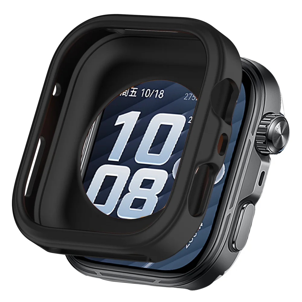 Silicone Shockproof Protective Watch Case - Soft Bumper Frame Shell Cover
