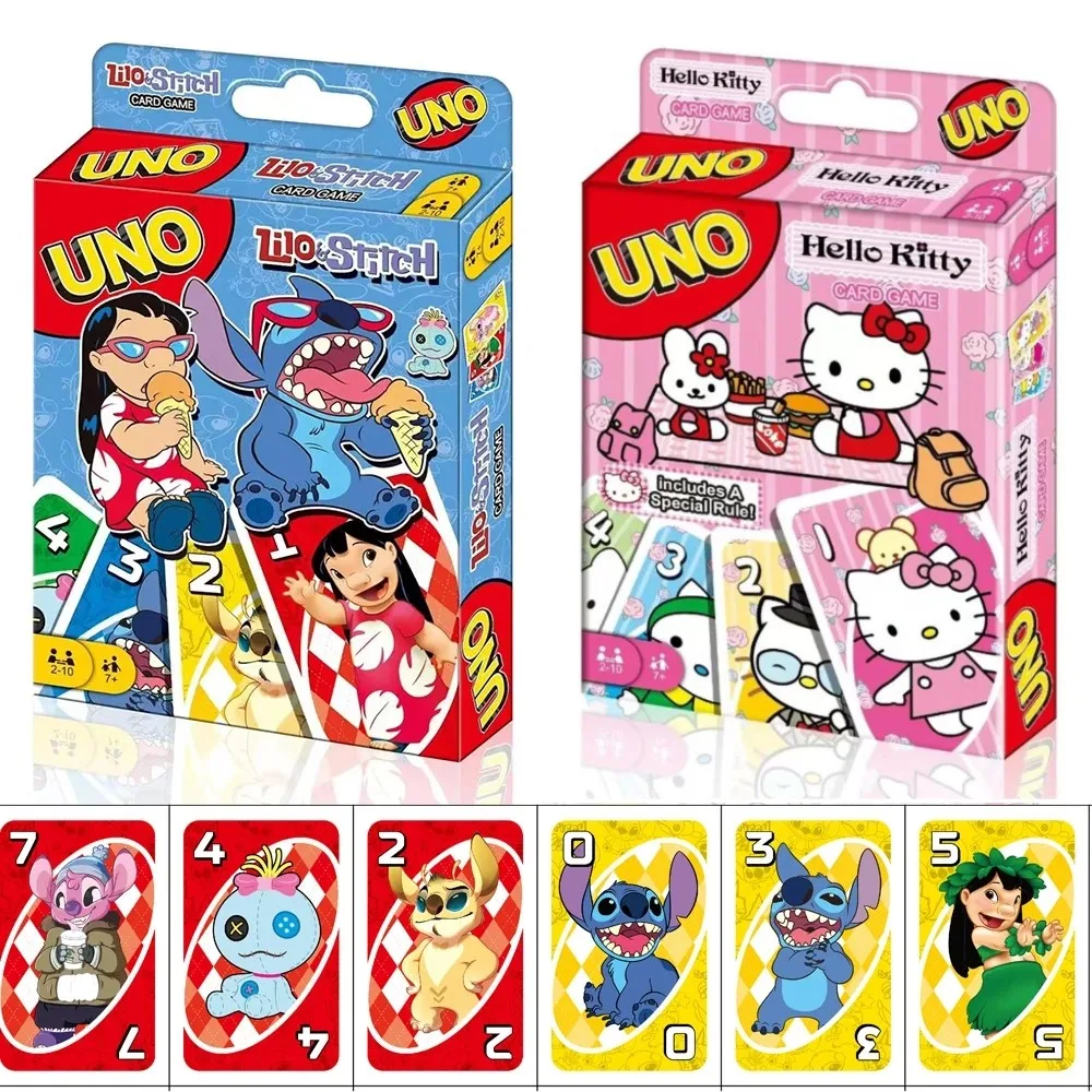 

Новинка Mattel UNO Sanrio межзвездные Детские карточные игры семейная Веселая Детская игрушка для игры в гольф