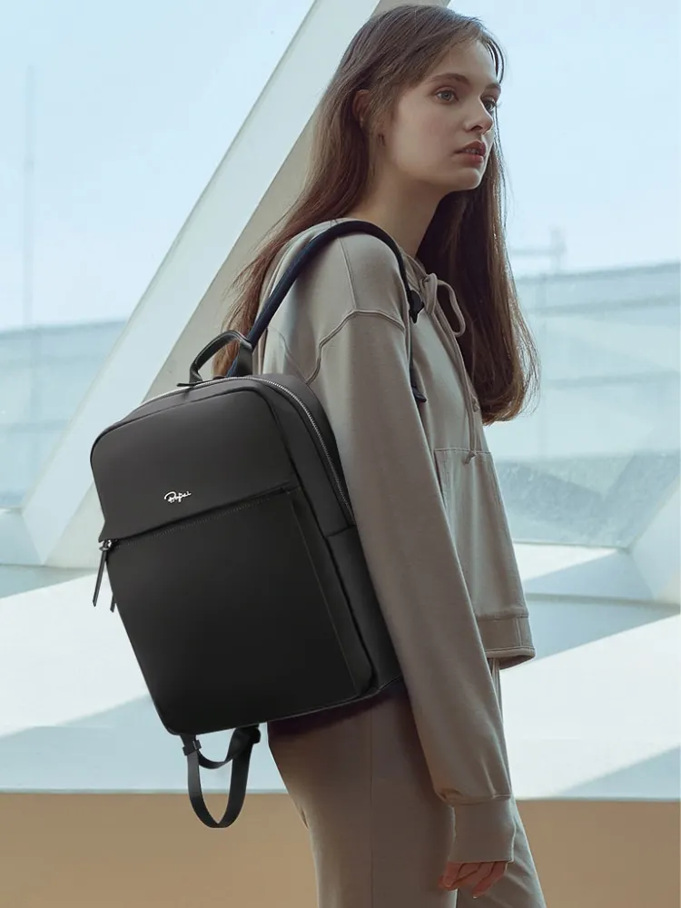 BOPAI Women's backpack Business backpack Large capacity backpack Computer backpack commuter bag 4