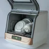 DWS-T05 Portable Countertop Dishwasher Compact Mini Dish Washer With 5-Liter Built-in Water Tank And Air-Dry Function 6