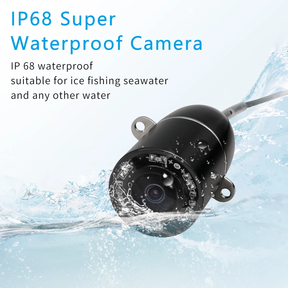 Erchang F431 Underwater Fishing Camera with Recording 15m Infrared LED HD 1280*720P Resolution for ICE/SEA Fishing
