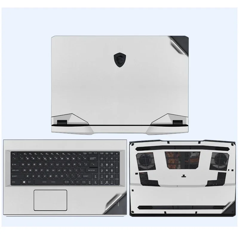 Anti Fingerprints Vinyl Sticker Skin Protector for MSI Sword 15 17 Film for GE 78 GS GT 77 GL GF GP GE 66 76 Creator 17 Modern vinyl film sticker laptop sticker