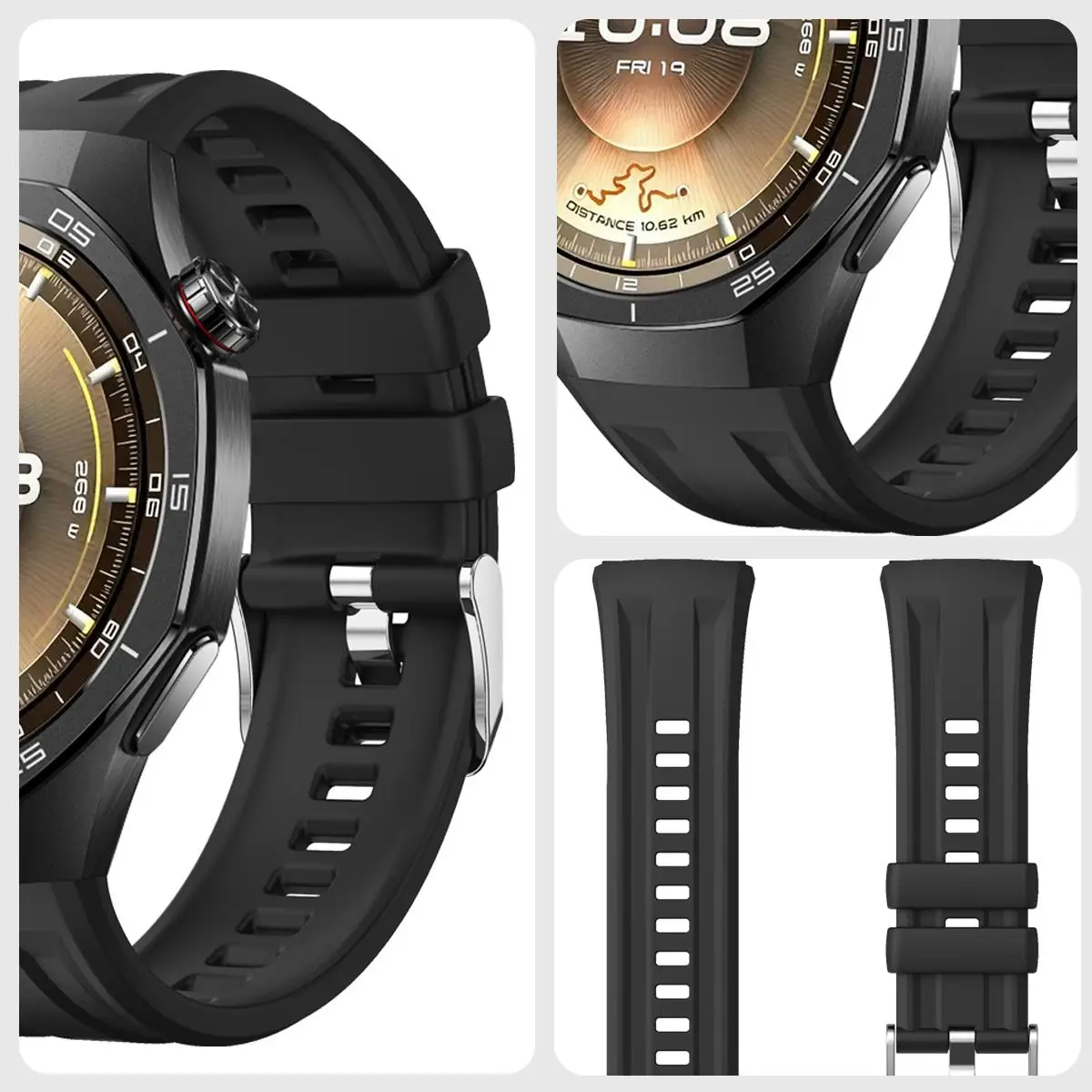 Silicone Sport Band Replacement Wrist Strap Bracelet
