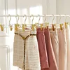 Crystal Acrylic Clothes Hanger Pants Organizer,Anti-slip Coat Rack for Dress Skirt Hanger,Wardrobe Saves Space,8/16Pcs 1