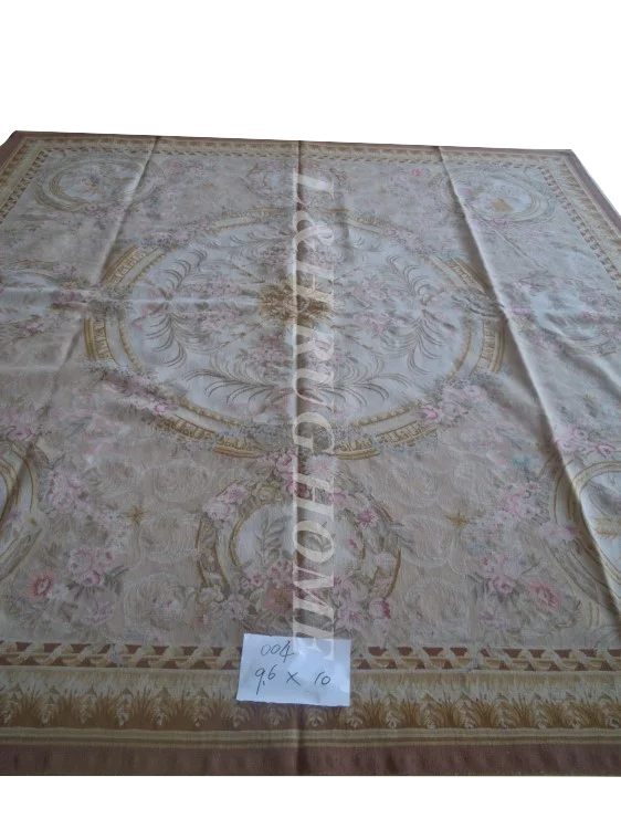 

Бесплатная доставка, потрясающие коврики/коврики aubusson в французском стиле размером 9,6x10 дюймов