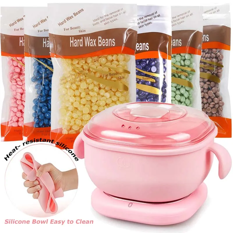 Electric Hot Wax Warmer Machine For Hair Removal Removal Wax Heater Hair Warmer Silicone Pot Liner Heater 100W