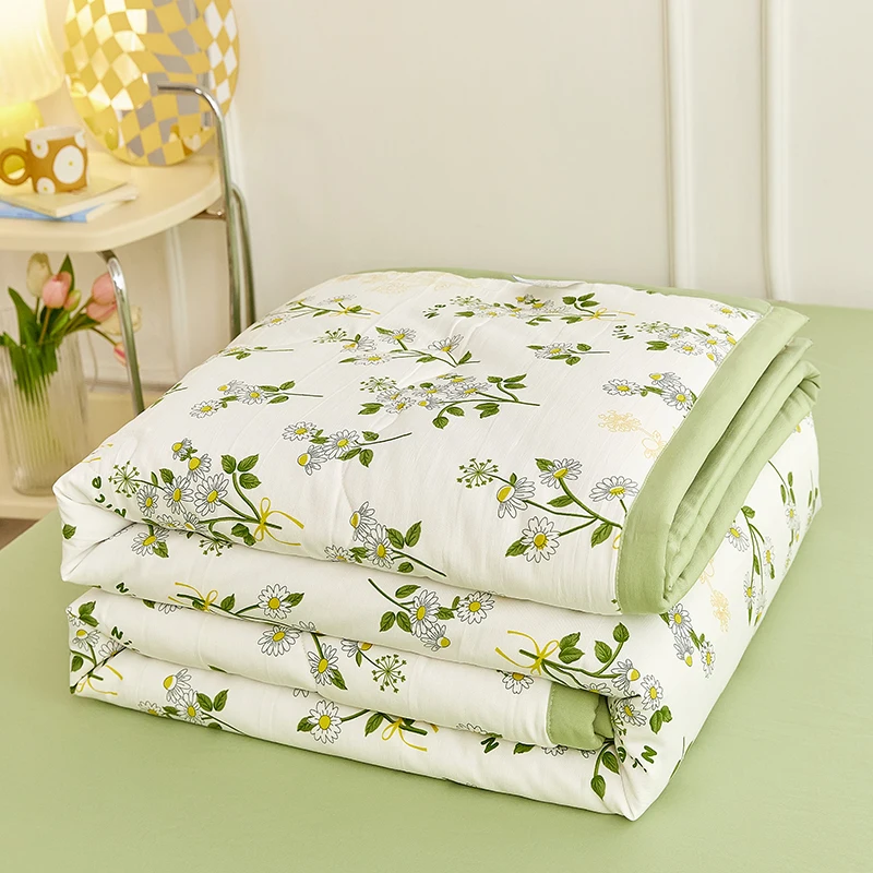1pc Thin Duvet for Summer Quilt Single/Double/Queen Size Comforter Printed Blanket Home Soft Bedspread edredones (No Pillowcase) 1pc Thin Duvet for Summer Quilt Single/Double/Queen Size Comforter Printed Blanket Home Soft Bedspread edredones (No Pillowcase)