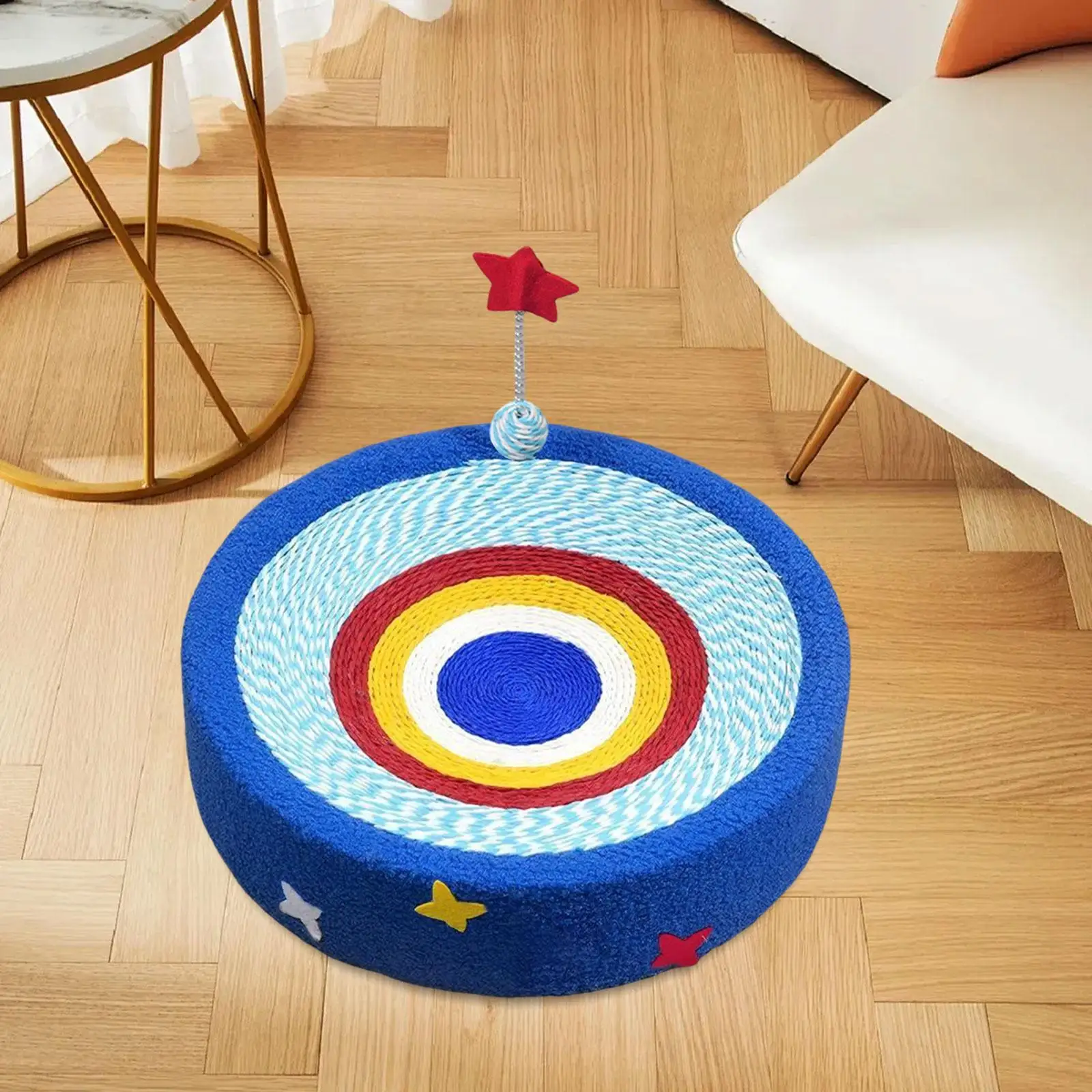 Cat Scratching Board, Furniture Protector in Starry Sky Design for House Cats,