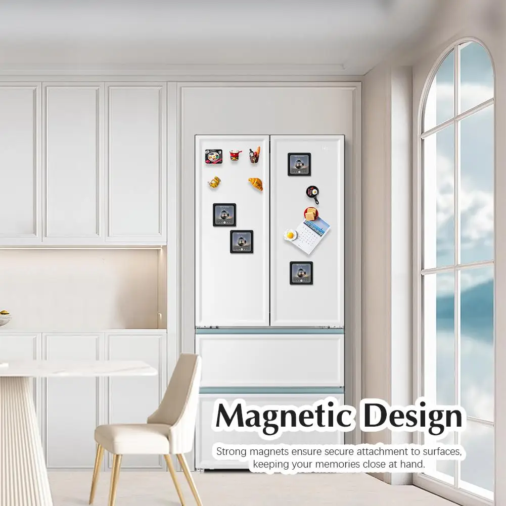 Personalized Refrigerator Stickers Built-in Music Player Spotify Album Fridge Magnet Customizable Refrigerator Magnet USB magnetic fridge magnets magnetic sticker magnetic fridge stickers refrigerator decor