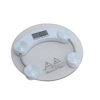 Digital Body Weight Bathroom Scale Balance Scale Tempered Glass LCD Display Precision Measurements weighing scale 1
