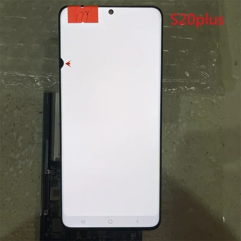 LCD  AMOLED ÷ ġ ũ, Ｚ S20 ÷ G985F G986B/DS LCD ÷,  ִ  