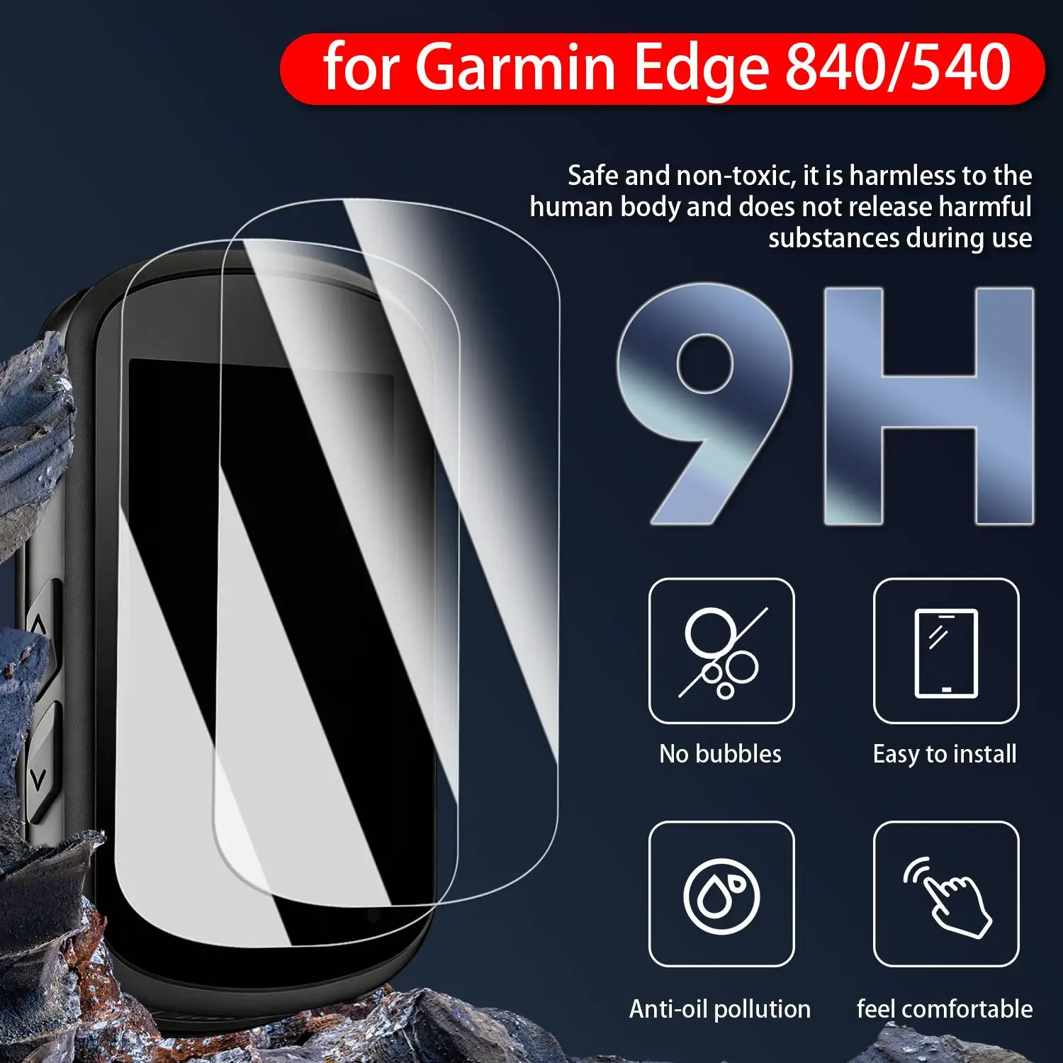 HD Clear 9H Hardness Tempered Glass Screen Protectors - Premium Accessories