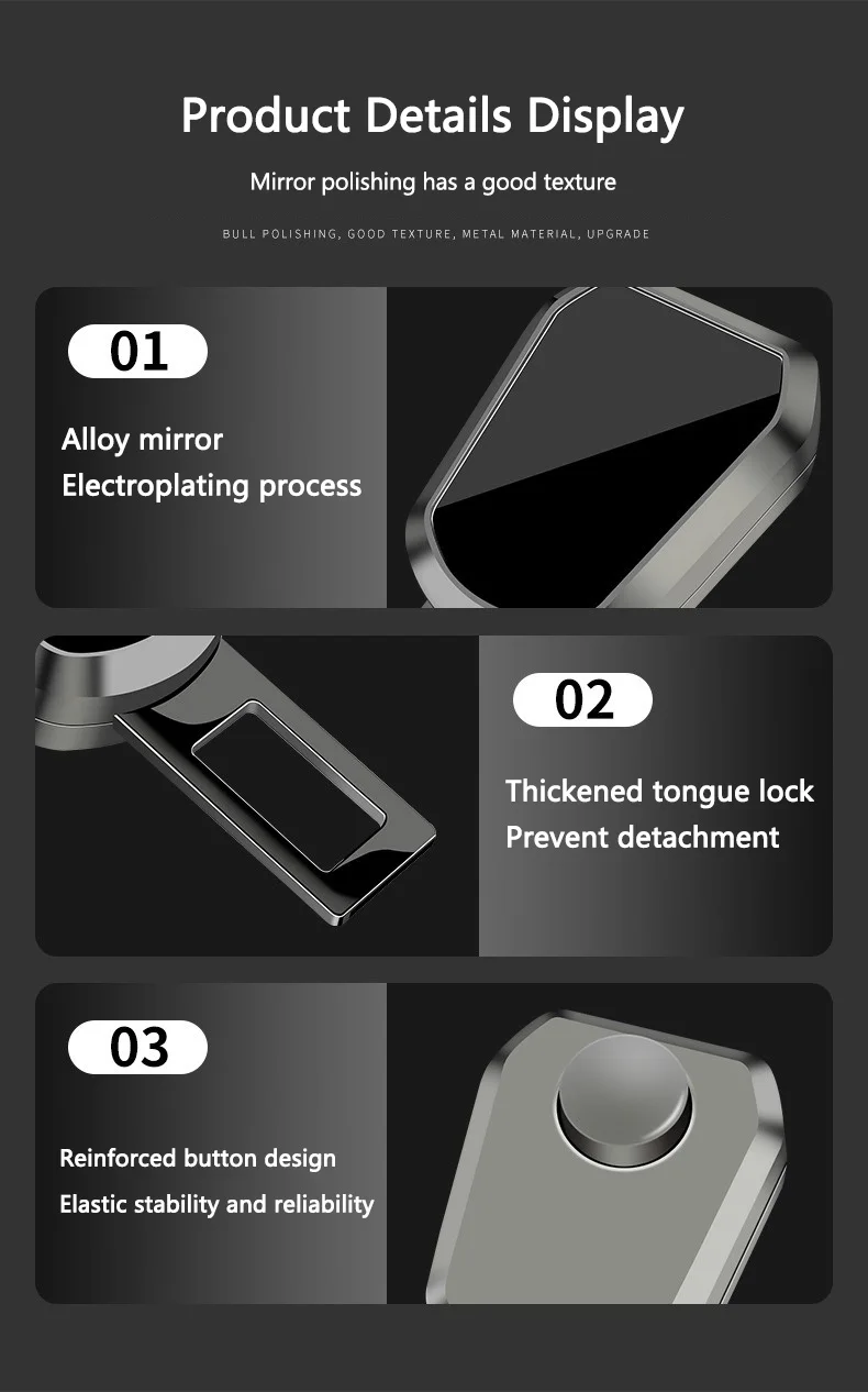 Aston Martin Autogordel Extender - Carbon en metallic varianten