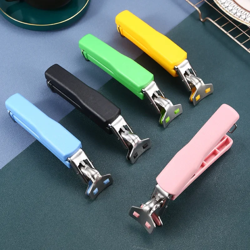 Anti-Scalding Bowl Clamp Hot Bowl Clip Stainless Steel Pot Clip Holder Plastic Handle Non-Slip Fetching Pliers Clamp Bowl Lifter